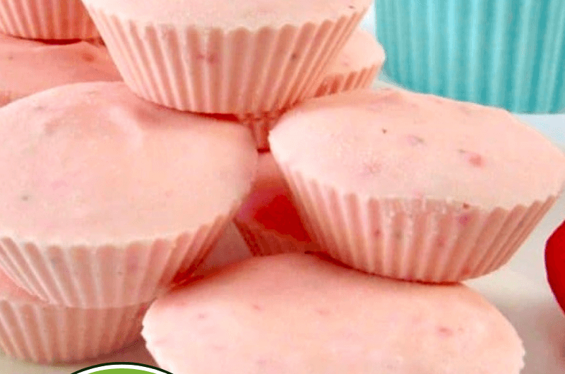 Strawberry Cheesecake Fat Bombs