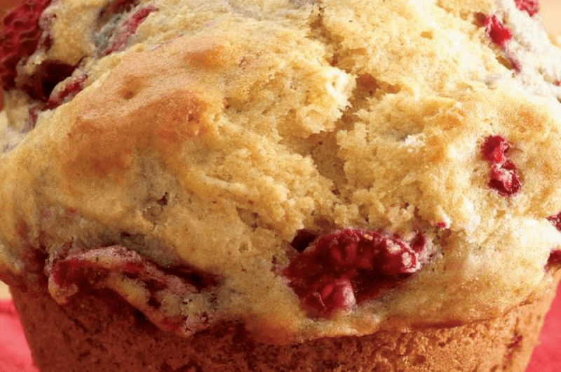  Lemon Raspberry Protein Muffins