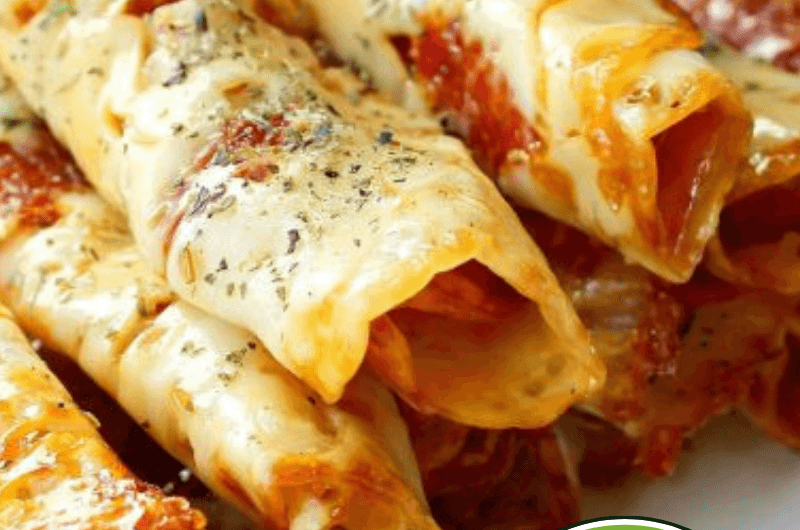 Keto Pizza Roll Ups