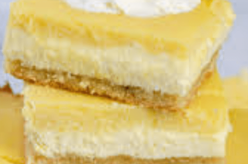 Keto Lemon Cheesecake Bars