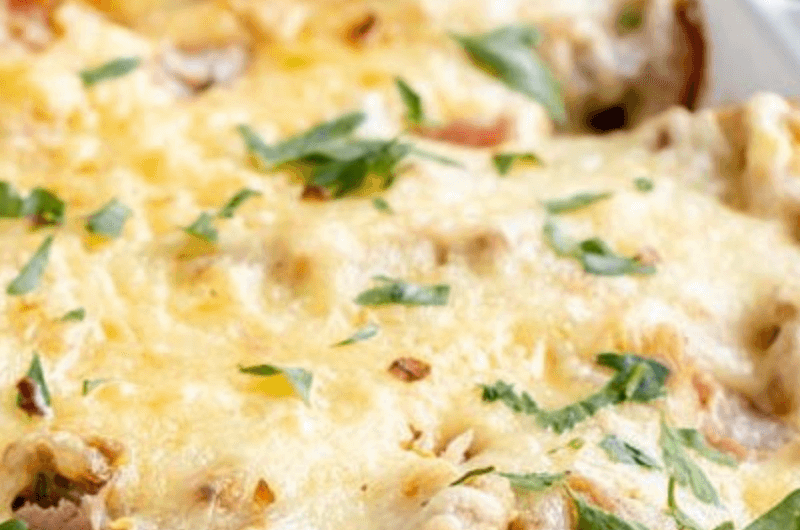 Chicken Cordon Bleu Casserole