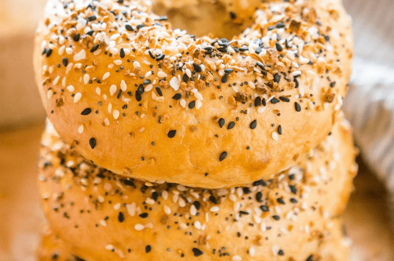 Keto Everything Bagel Almond Flour Bread (Low Carb, Gluten Free)