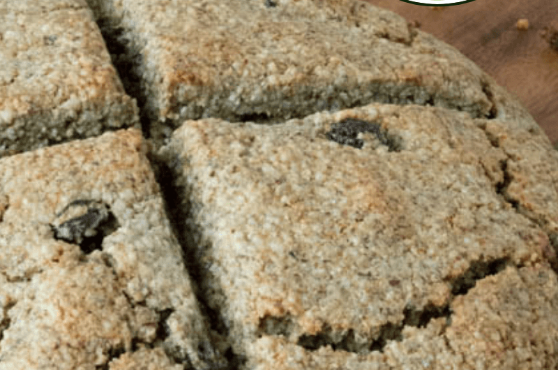 Low Carb Keto Irish Soda Bread (Gluten Free,Nut Free)